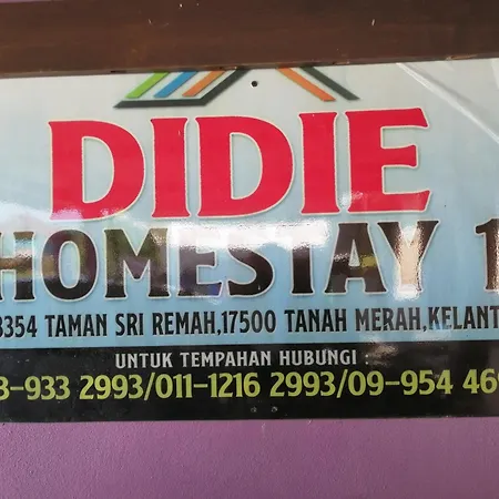 Didie Homestay 1 Tanah Merah  Bilik gambar